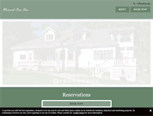 Tablet Screenshot of monarchcoveinn.com